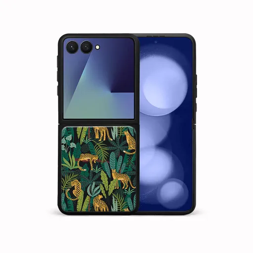 MY ART Ochranný kryt pre Samsung Galaxy Z Flip7 5G LEOPARD (239)