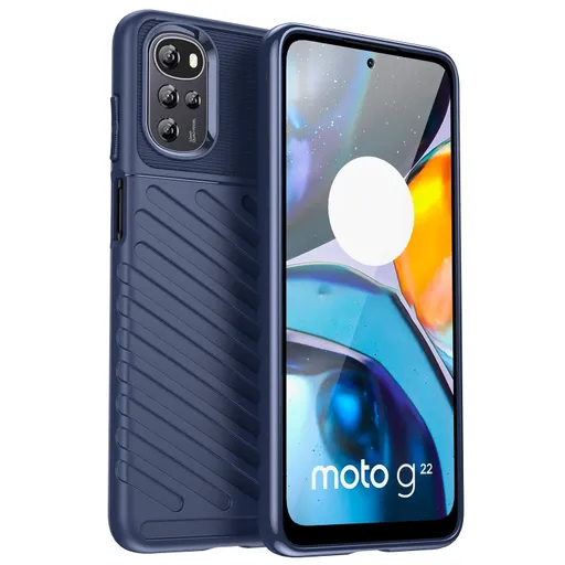 THUNDER Ochranný kryt Motorola Moto E32 / E32s modrý