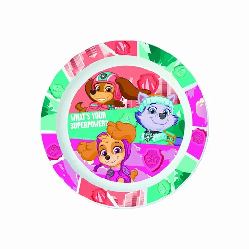 STOR PLASTOVÝ TANIER TLAPKOVÁ HLIADKA, PRIEMER 22 CM