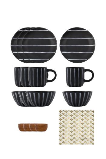 Pikniková sada pre 4 osoby House Doctor Brunch HDLine 17-pack viac farieb