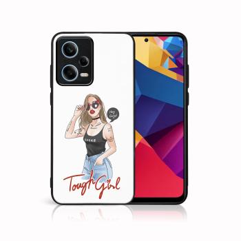 MY ART Ochranný kryt Xiaomi Redmi Note 12 Pro 5G TOUGH GIRL (131)