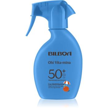 Bilboa Ohi Vitamina Trigger opaľovací sprej s vitamínmi SPF 50+ 250 ml