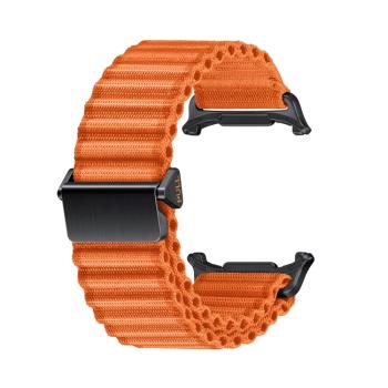 OCEAN NYLON Vymeniteľný remienok pre Samsung Galaxy Watch Ultra 47mm oranžový