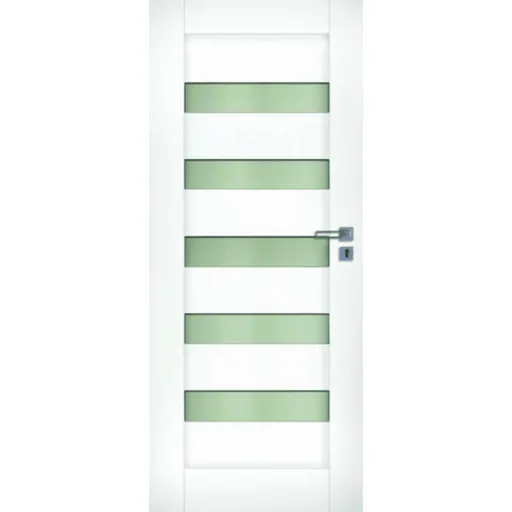 Interiérové dvere Naturel Accra ľavé 90 cm biele ACCRACPLB90L