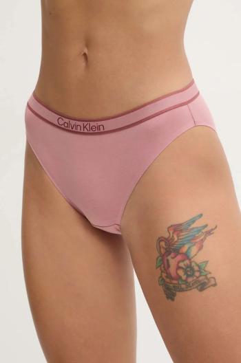 Nohavičky Calvin Klein Underwear ružová farba, 000QF7952E