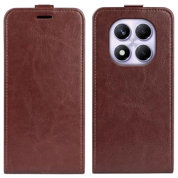 Vyklápacie puzdro pre Xiaomi Redmi Note 14 Pro hnedé