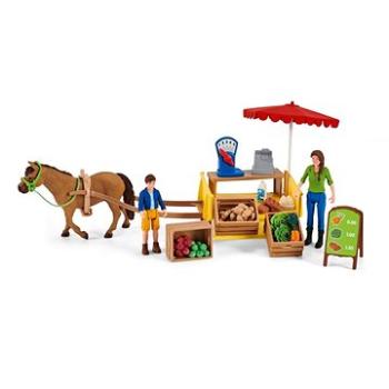 Schleich Mobilný farmársky stánok 42528 (4059433383484)