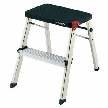 Rolser Trepte pliabile M2 ALU Taburete, negru, negru