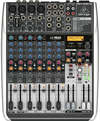 Behringer XENYX QX1204 USB Analógový mixpult