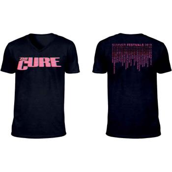 The Cure tričko Neon Logo Čierna 3XL