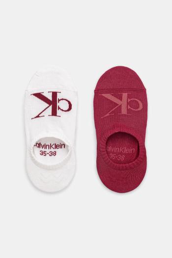 Ponožky Calvin Klein Jeans 2-pak čierna farba, 701228817