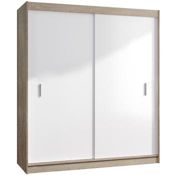 Szekrény POP 180 fehér/sonoma