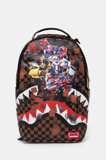 Ruksak Sprayground hnedá farba, veľký, vzorovaný, 910B6414NSZ