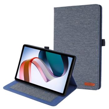 FABRIC Zaklápací obal pre Xiaomi Redmi Pad SE modrý