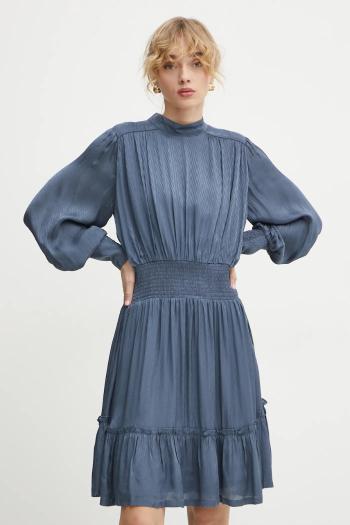 Šaty Bruuns Bazaar mini, áčkový strih, BBW4222