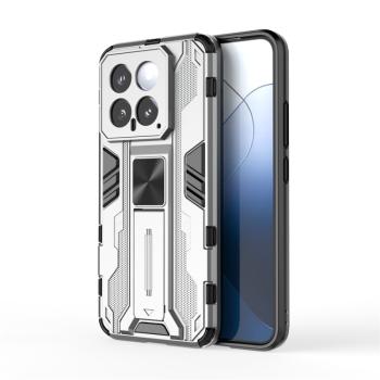 SUPERSONIC Odolný obal pre Xiaomi 14 strieborný
