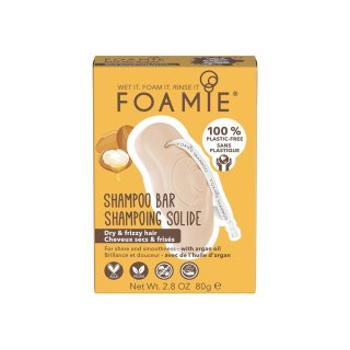 Foamie Shampoo Bar tuhý šampón pre kučeravé vlasy Argan Oil 80 g