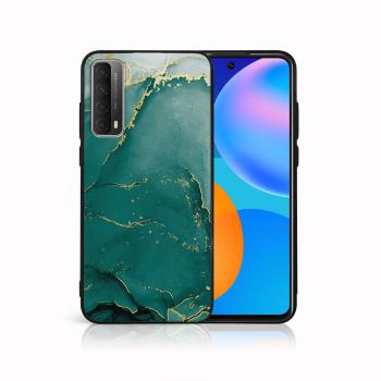 MY ART Ochranný obal Huawei P Smart 2021 GREEN MARBLE (145)