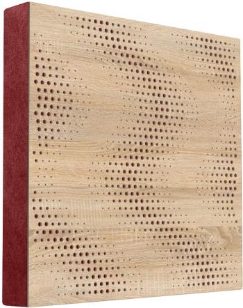 Mega Acoustic FiberPRO60 Sinus Sonoma Oak/Dark Red Absorpčný drevený panel