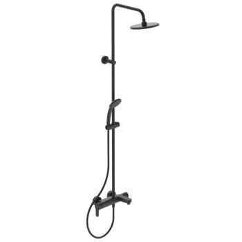IDEAL STANDARD IDEAL STANDARD - Cerafine O Sprchový set s vaňovou batériou, 20 cm, 1 prúd, čierna BC749XG