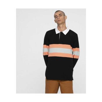 Santa Cruz  Vista strip l/s polo  Tričká a polokošele Čierna