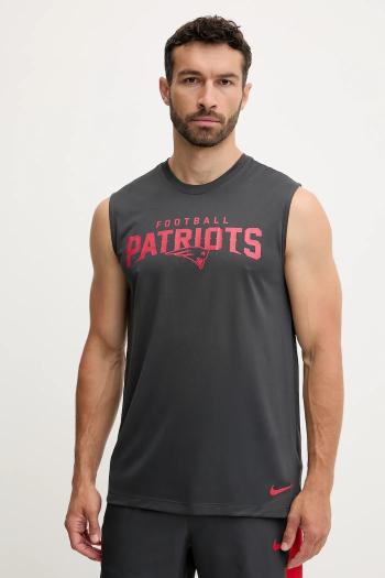 Tričko Nike New England Patriots šedá farba, 01B3-06F-8K-0LJ