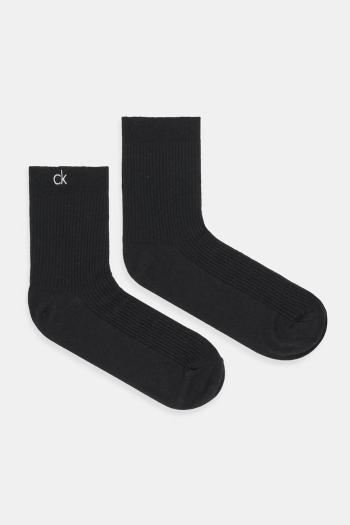 Ponožky Calvin Klein čierna farba, 701235382