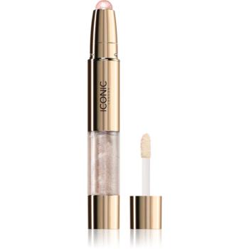ICONIC London Glaze Crayon trblietavé očné tiene odtieň Quartz 5.14 g