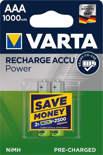 Varta HR03 Recharge Accu Power 2 AAA batérie