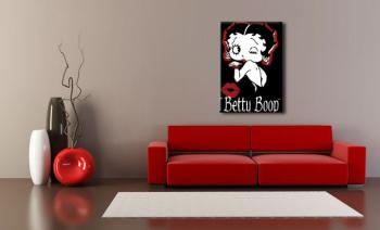 Ručne maľovaný POP Art obraz Betty Boop