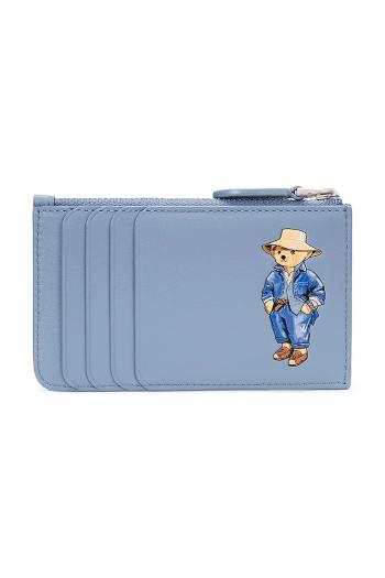 Kožená peňaženka Polo Ralph Lauren dámsky, 427960633