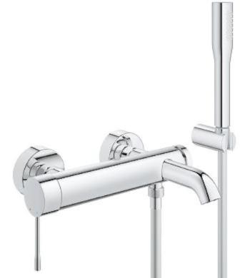 Vaňová batéria GROHE Essence New so sprchovacím setom 150 mm chróm 33628001