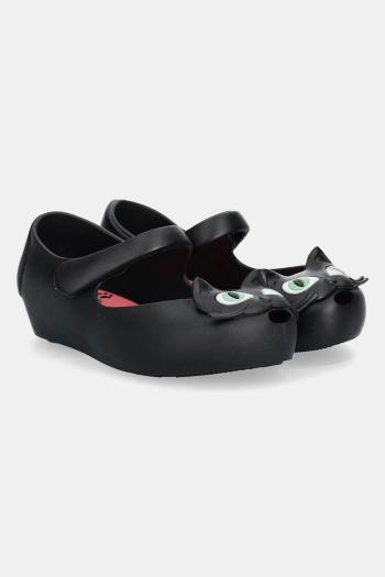 Detské balerínky Melissa čierna farba, M30901