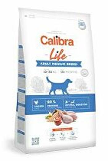 Calibra Dog Life Adult Medium Breed Chicken 12kg + maškrty zadarmo