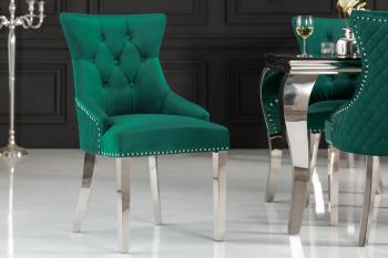 Chesterfield jedálenská stolička 2 ks FRIXON Dekorhome