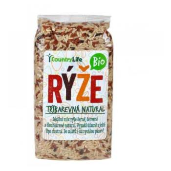 COUNTRY LIFE Ryža trojfarebná BIO 500 g