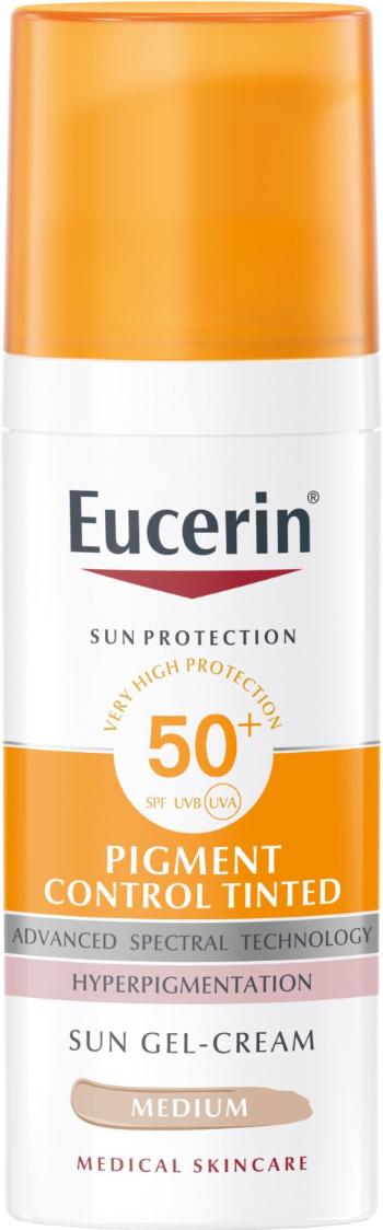 EUCERIN Sun Emulzia na opaľovanie na tvár s depigmentačným účinkom PIGMENT CONTROL (stredne tmavá) SPF 50+ 50 ml