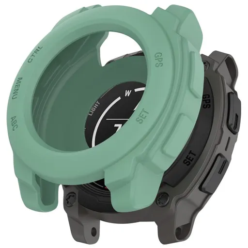 TPU HALF COVER Kryt pre Garmin Instinct E 40mm svetlozelený