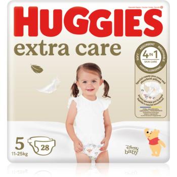 Huggies Extra Care Size 5 jednorazové plienky 11-25 kg 28 ks