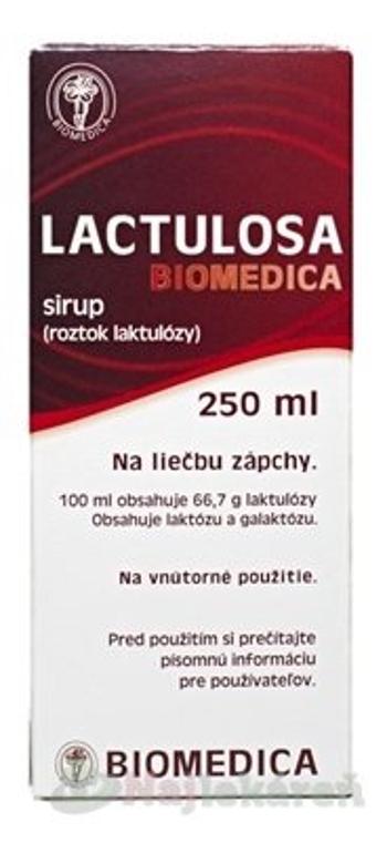 Lactulosa Biomedica sir.1 x 250 ml 50%