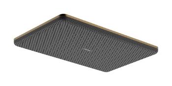Hlavová sprcha Hansgrohe Raindance Alive Q na strop alebo na stenu kartáčovaný bronz 24530140
