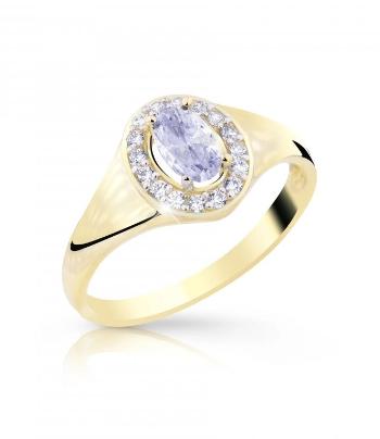 Cutie Jewellery Luxusný prsteň zo zlata so zirkónmi Z8055-10-X-1 62 mm