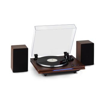 Auna TT-Play PLUS, gramofón, reproduktory, 20Wmax., BT, 33/45, rpm