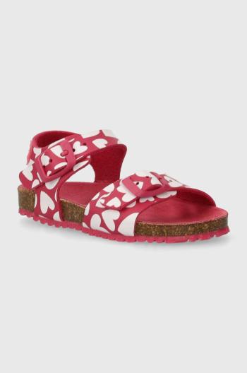 Detské sandále Agatha Ruiz de la Prada ružová farba