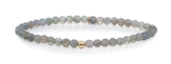Sparkling Jewels Korálkový náramok s labradoritom SBG-GEM18-ADD-4MM