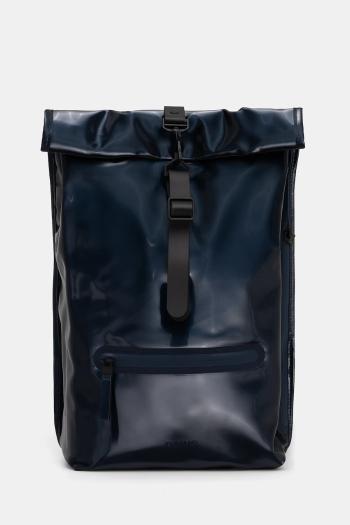 Ruksak Rains 13320 Rolltop Rucksack tmavomodrá farba, veľký, jednofarebná, 13320