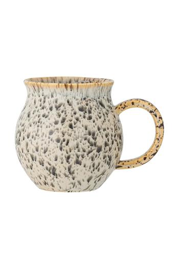 Hrnček Bloomingville Alicia 460 ml šedá farba