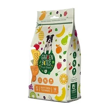 DUVO+ Garden Bites fruity Tonya zubní pasta S 7,8cm 270g 18ks (5414365365301)