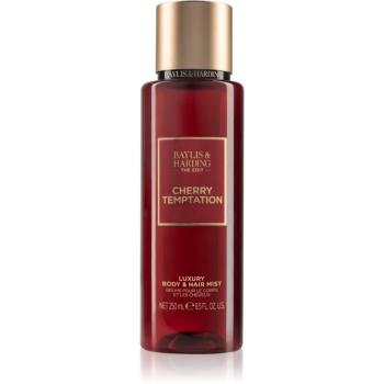 Baylis & Harding The Edit Cherry Temptation parfémovaný telový sprej Cherry, Jasmin & Sandalwood 250 ml