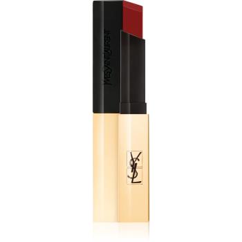 Yves Saint Laurent Rouge Pur Couture The Slim tenký zmatňujúci rúž s koženým efektom odtieň 37 2.2 g